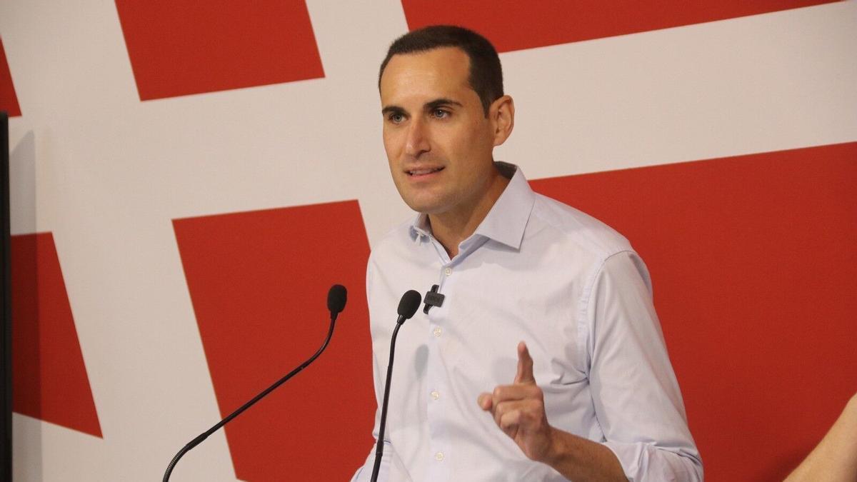 El secretario general del PSOE de Jaén, Juan Latorre.