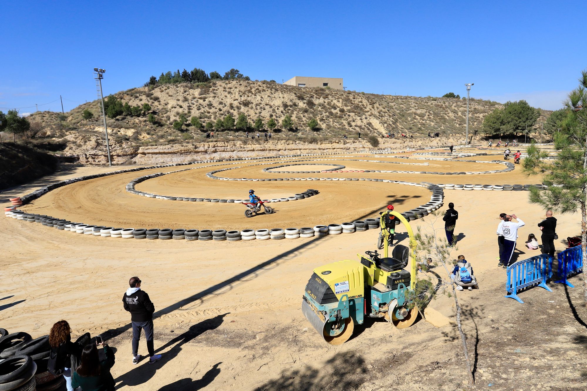 Inauguración del circuito de motos Ribera de Molina