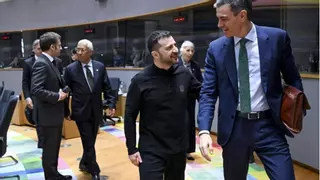 Sánchez anuncia en Roma una oficina para la reconstrucción de Ucrania y un foro empresarial