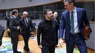 Sánchez anuncia en Roma una oficina para la reconstrucción de Ucrania y un foro empresarial
