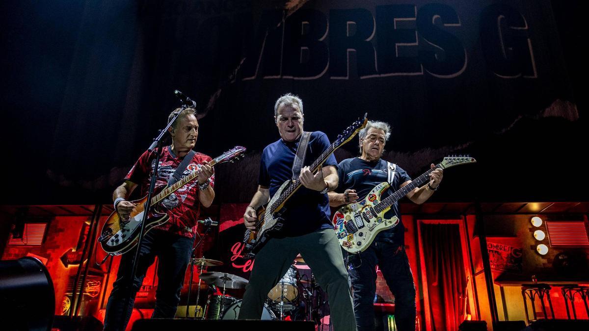 Barcelona 30/09/2023 Icult Concierto Hombres G, gira 40 aniversario. Palau Sant Jordi AUTOR: JORDI OTIX