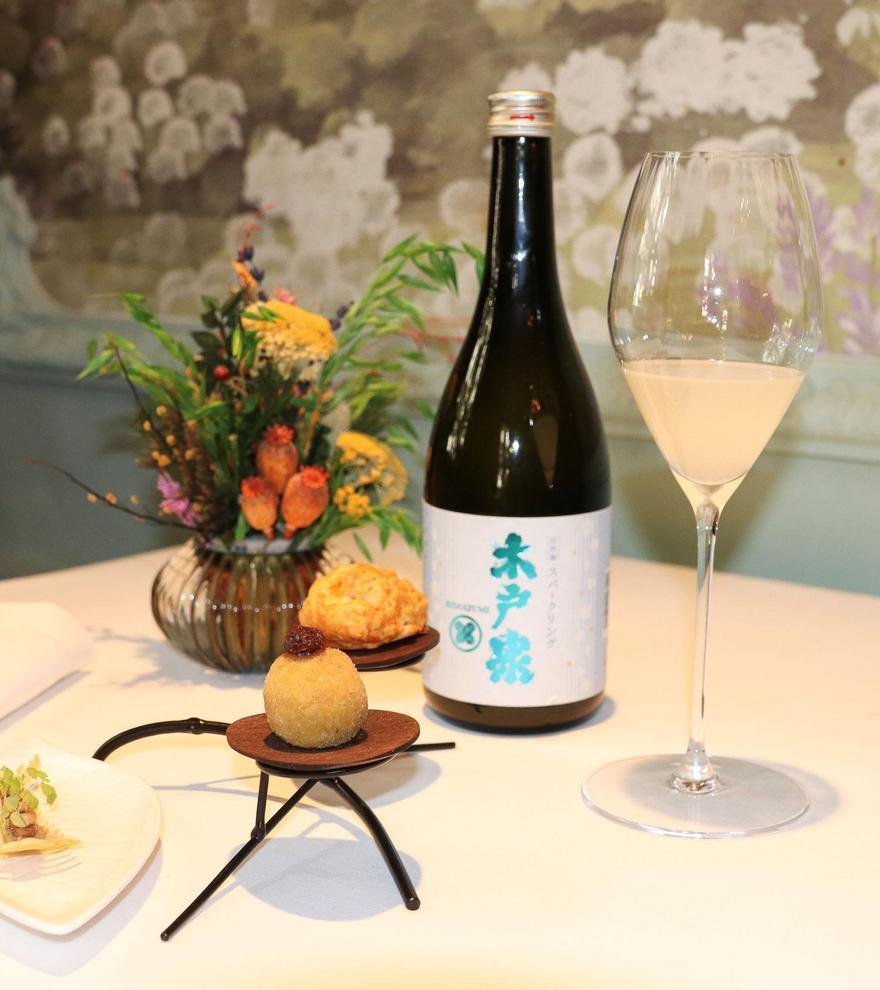 Francia se rinde ante el sake japonés: una conexión que florece en Le Bistroman de Madrid