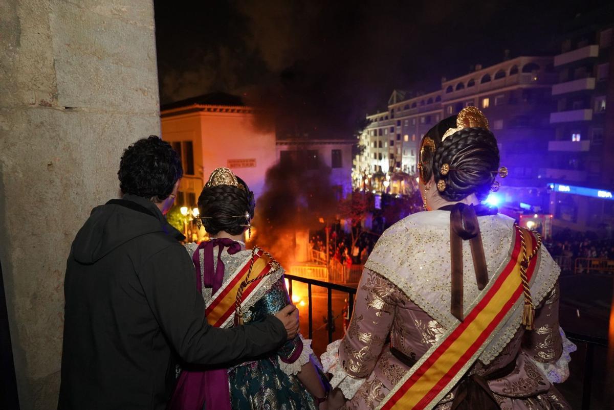 Cremà de la falla infantil municipal de Paterna