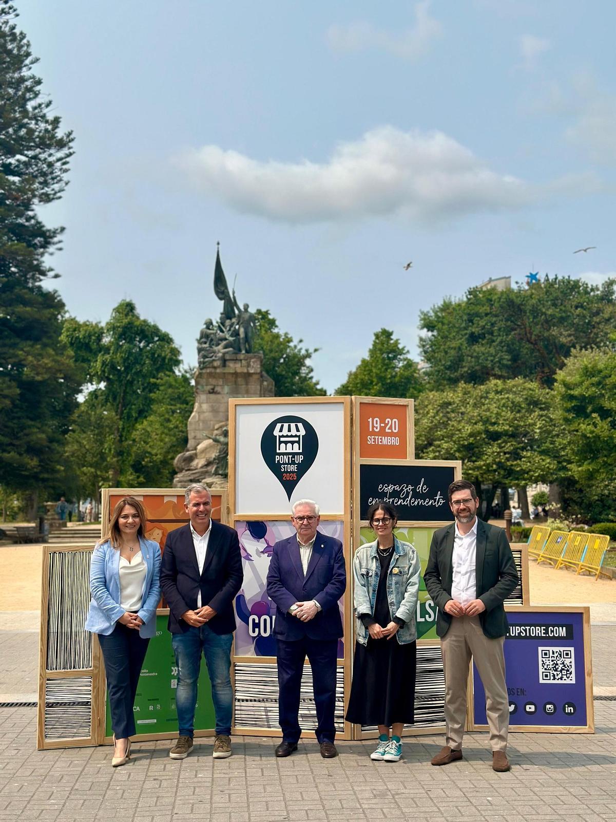 Presentación, esta mñaana, de la nueva edición del encuentro de emprendimiento Pont-Up Store.
