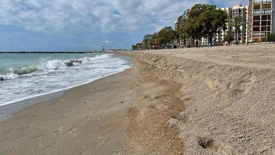 Costas no permite este verano a Benicàssim coger arena de fuera para regenerar sus playas