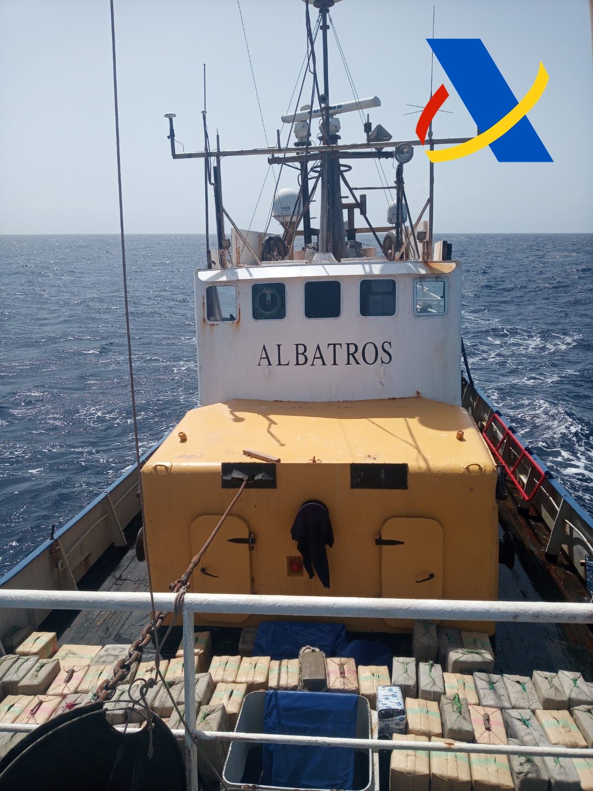 El 'Albatros', el barco de las 18.000 toneladas de hachís