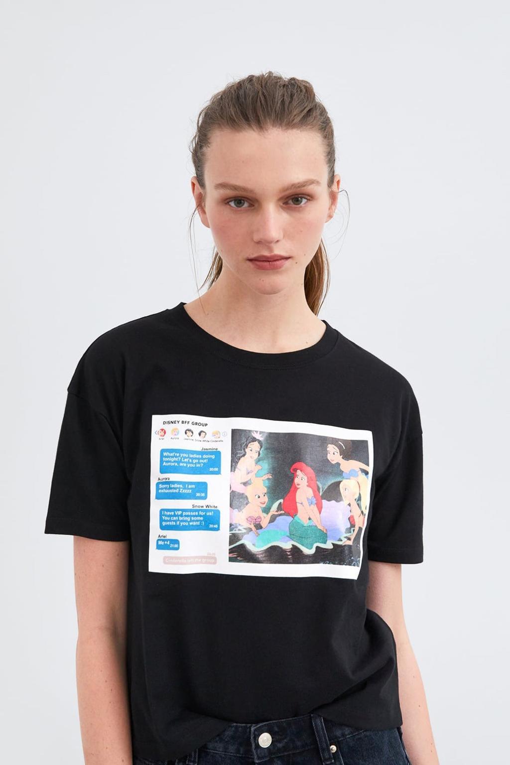 Camiseta sirenita zara sale