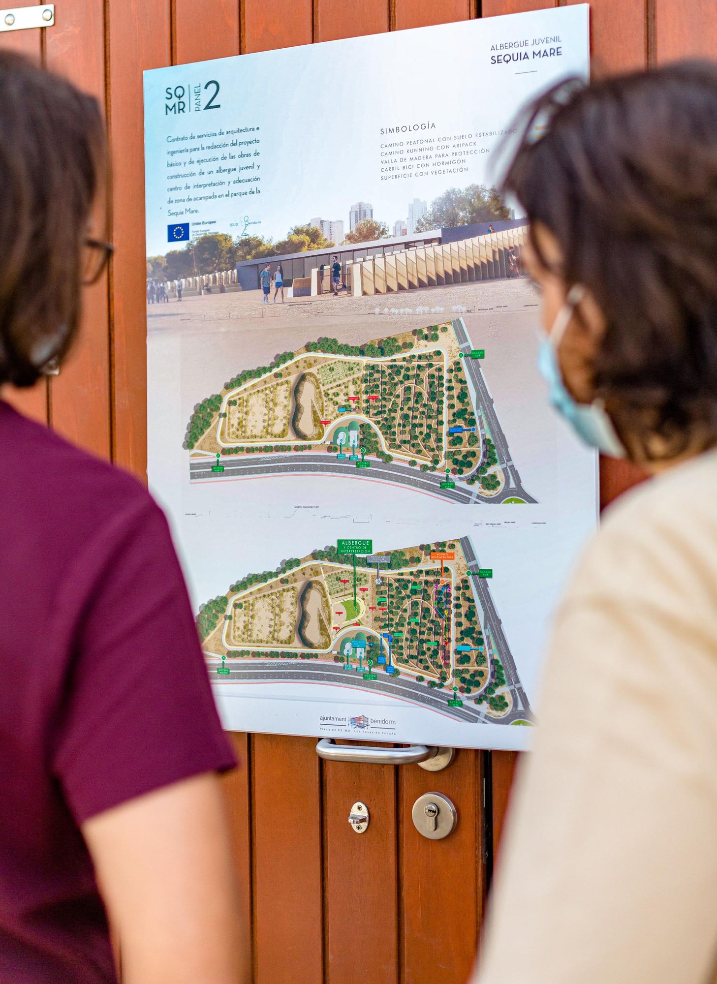 Presentación del proyecto del nuevo Albergue en el parque de la Séquia Mare en Benidorm