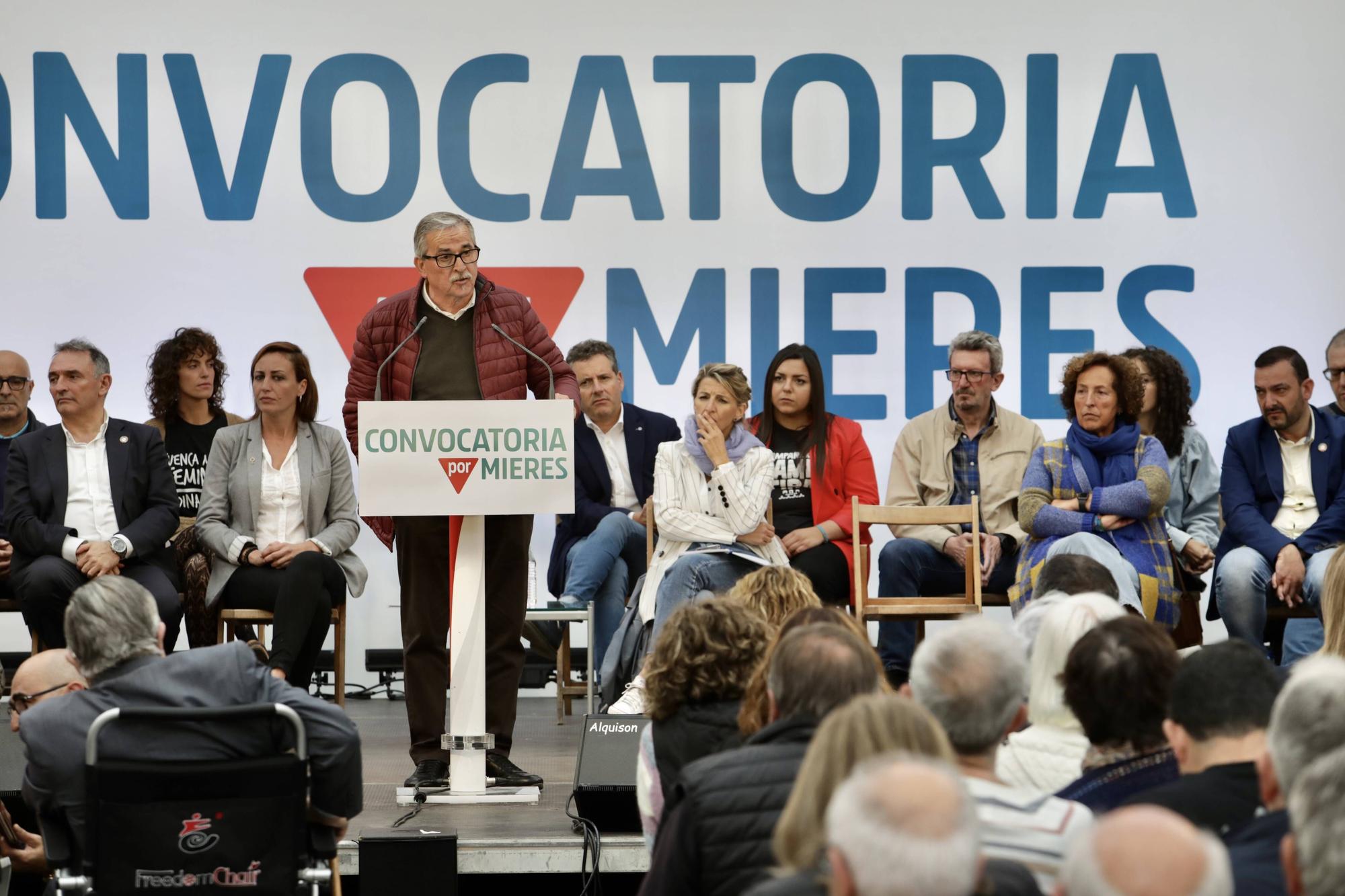 En imágenes: Así fue la visita de Yolanda Díaz a Asturias