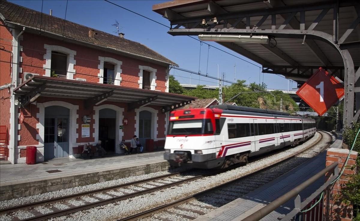 Estación de Renfe de Montcada i Reixac.