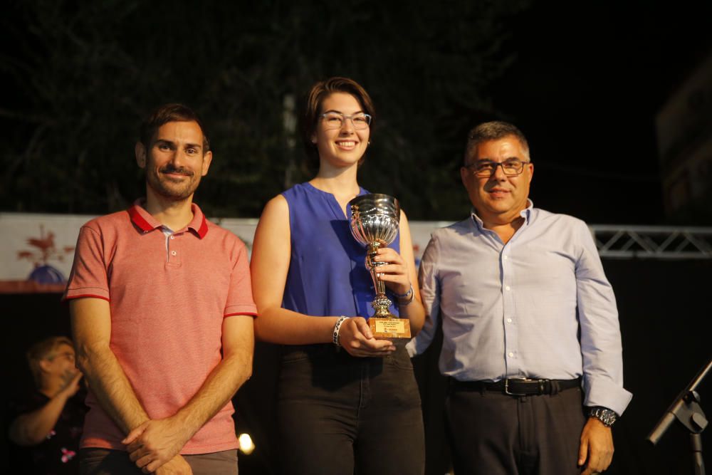 Entrega de premios de las fiestas de Patraix