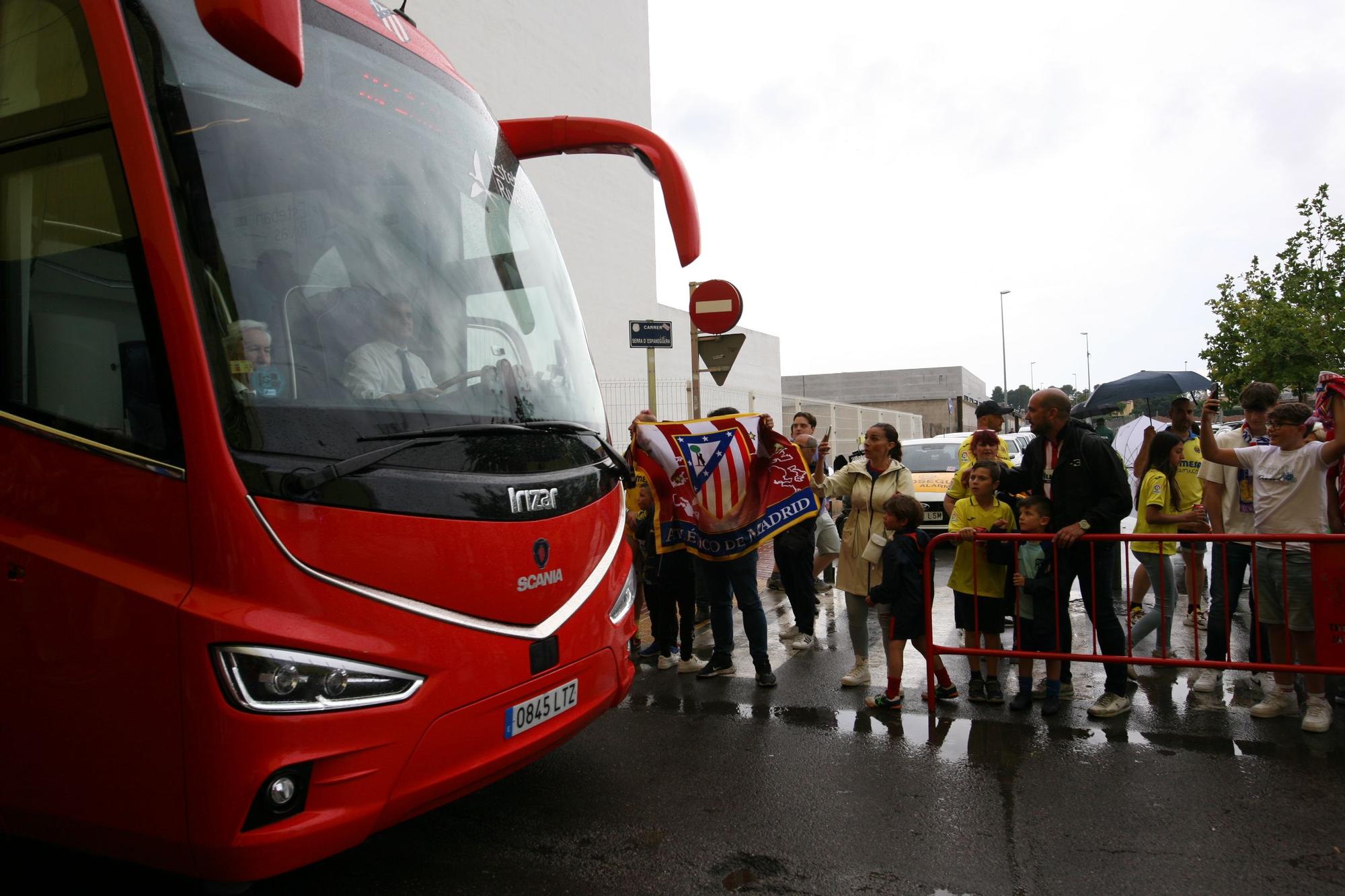 Galería | Las mejores imágenes de la afición amarilla en el Villarreal-Atlético de Madrid