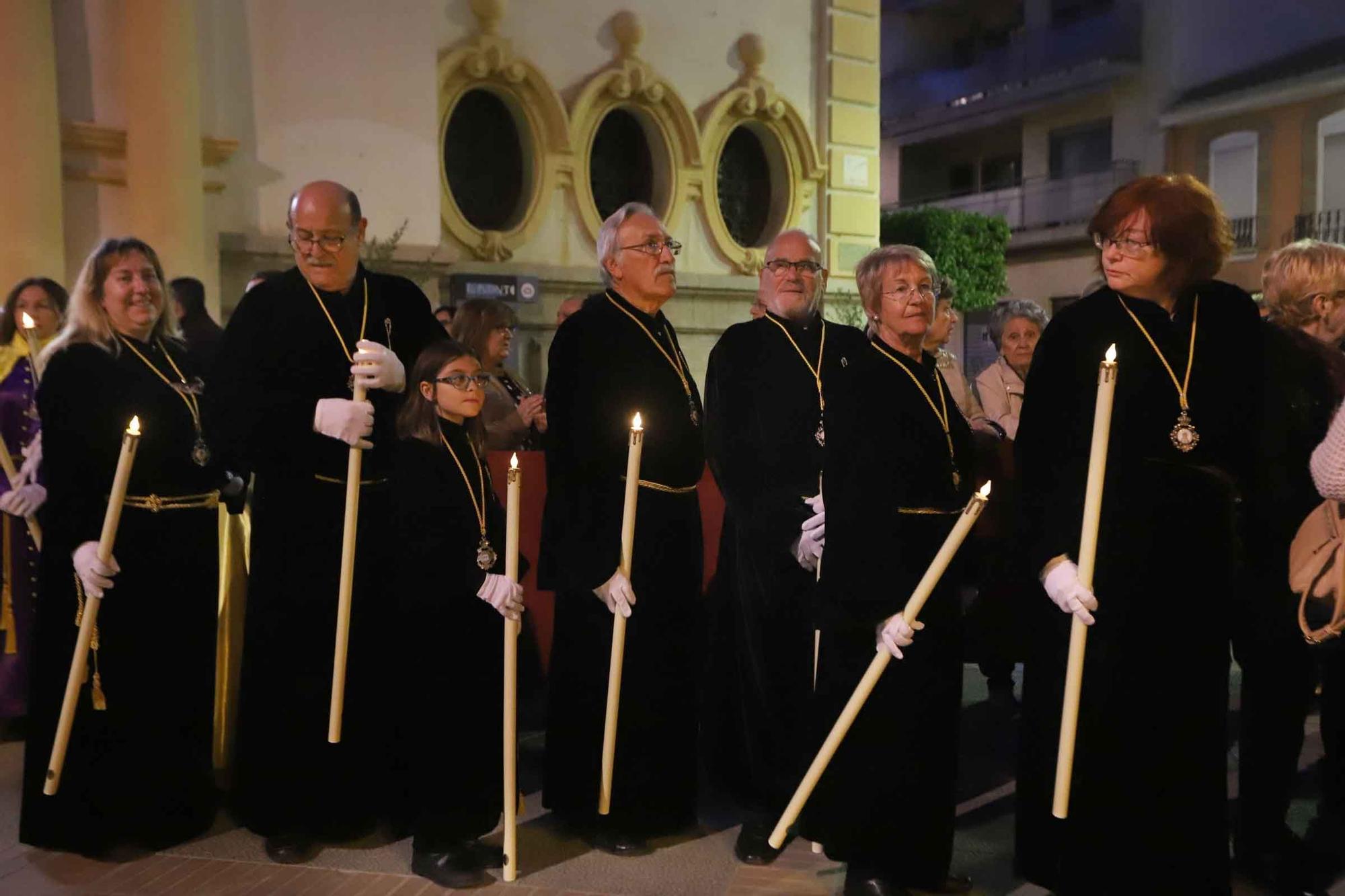 Así fue la última Procesión del Silencio de la Semana Santa de Sagunt.