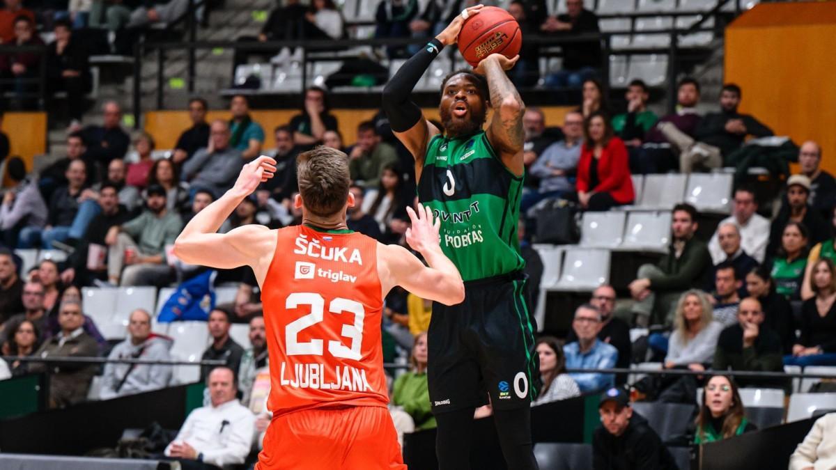 Deshaun Thomas, en un partido con el Joventut