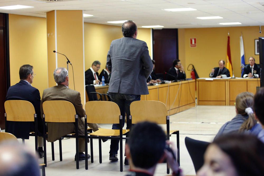 Miguel Zerolo declara en la vista judicial