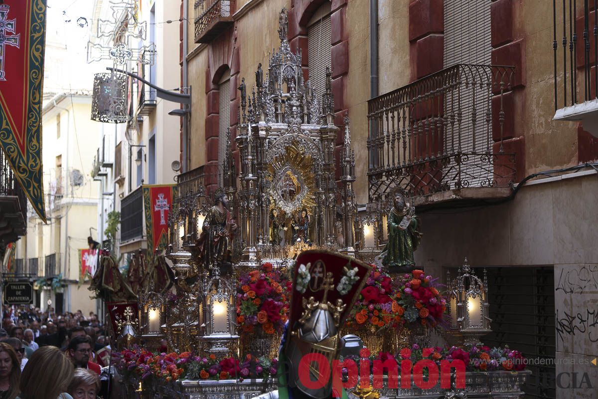 Fiestas de Caravaca: Procesión de regreso a la Basílica