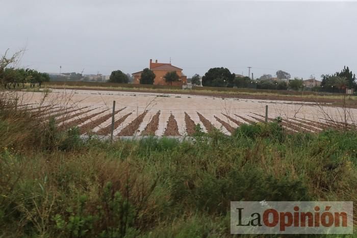 Temporal en Murcia: Los efectos de las lluvias en Los Alcázares y Cartagena