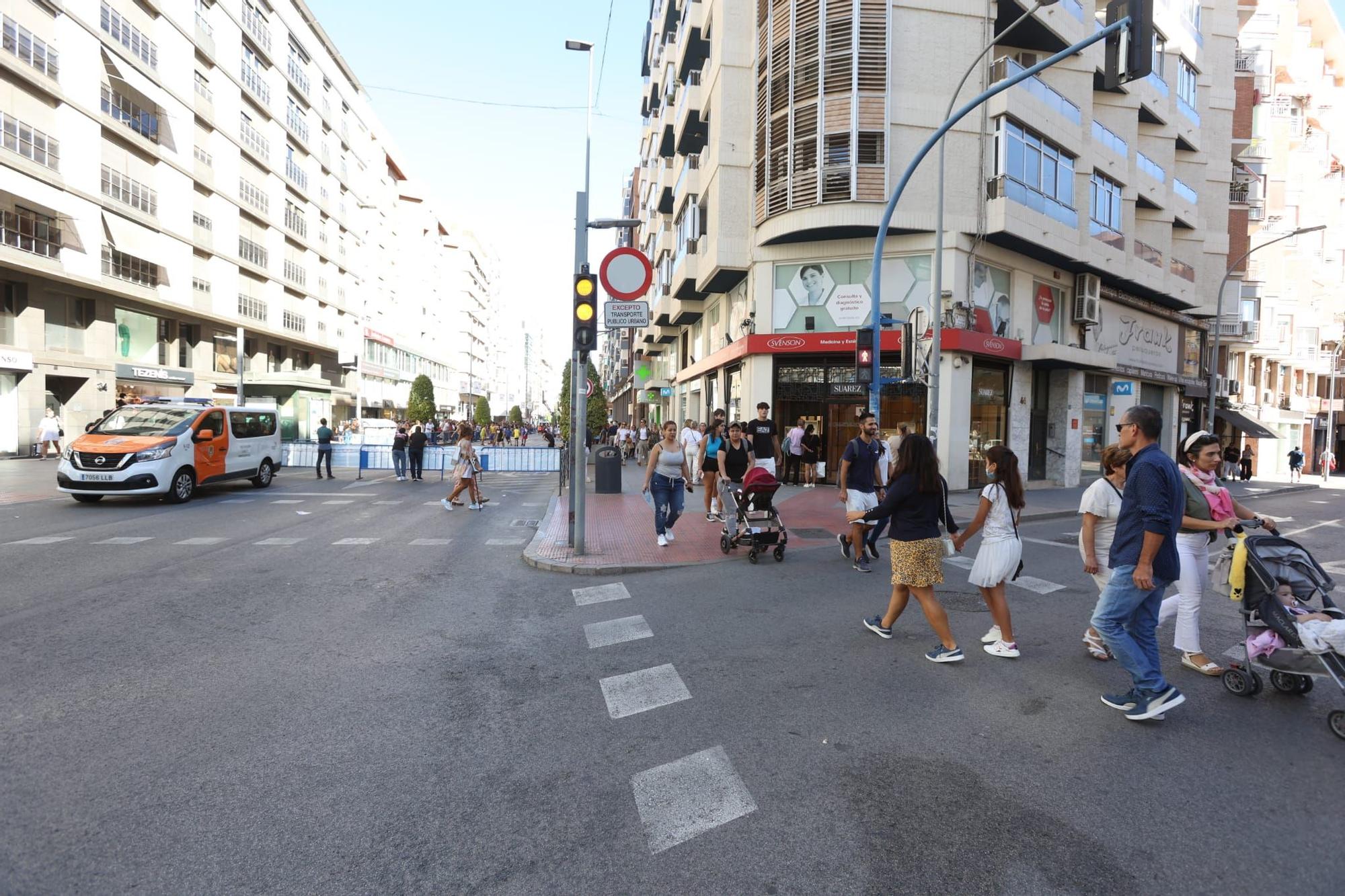 Evento del Torneo de Baloncesto en la avenida Maisonnave