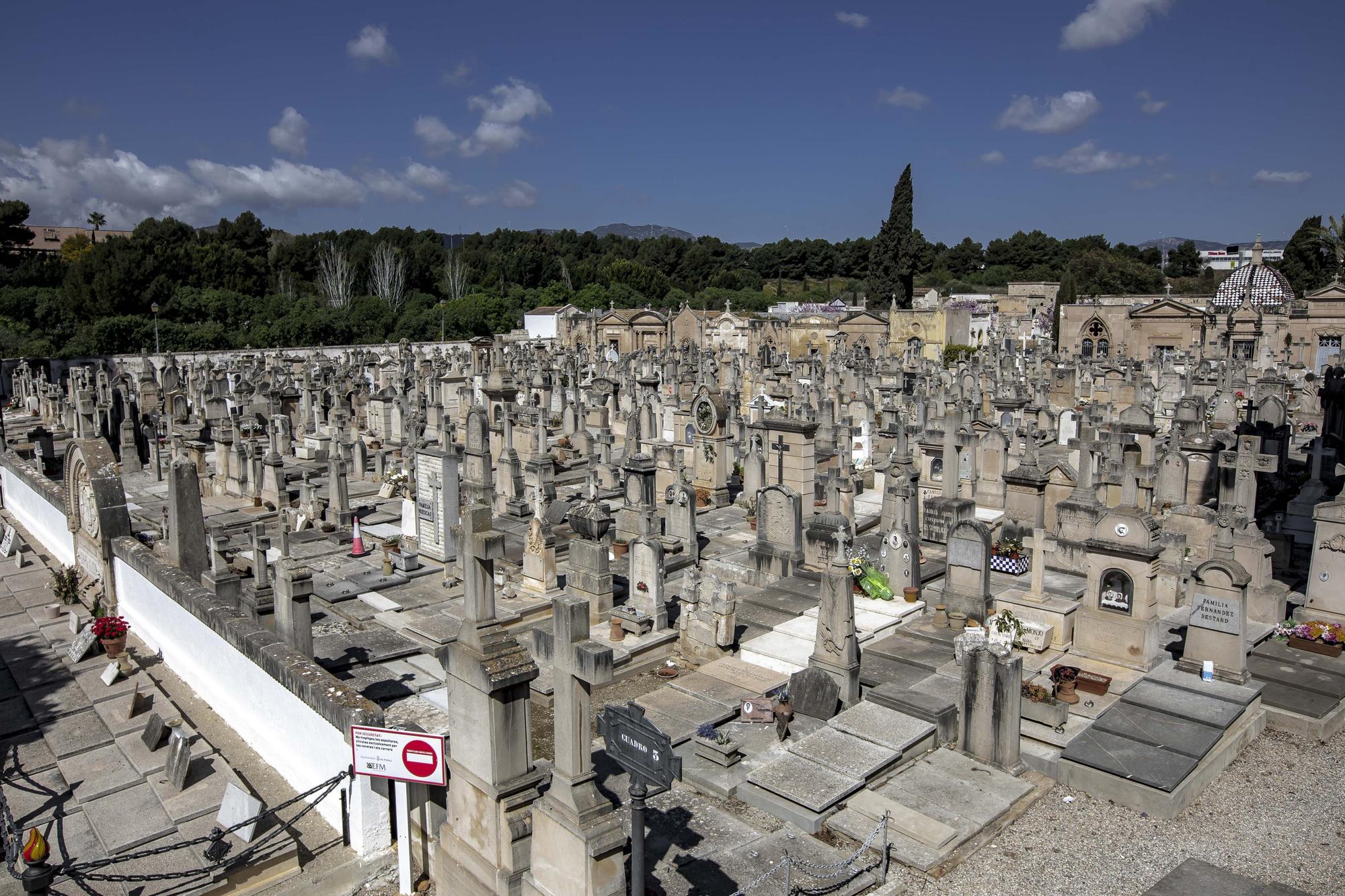 El cementerio de Palma acumula dos siglos de historia y arte