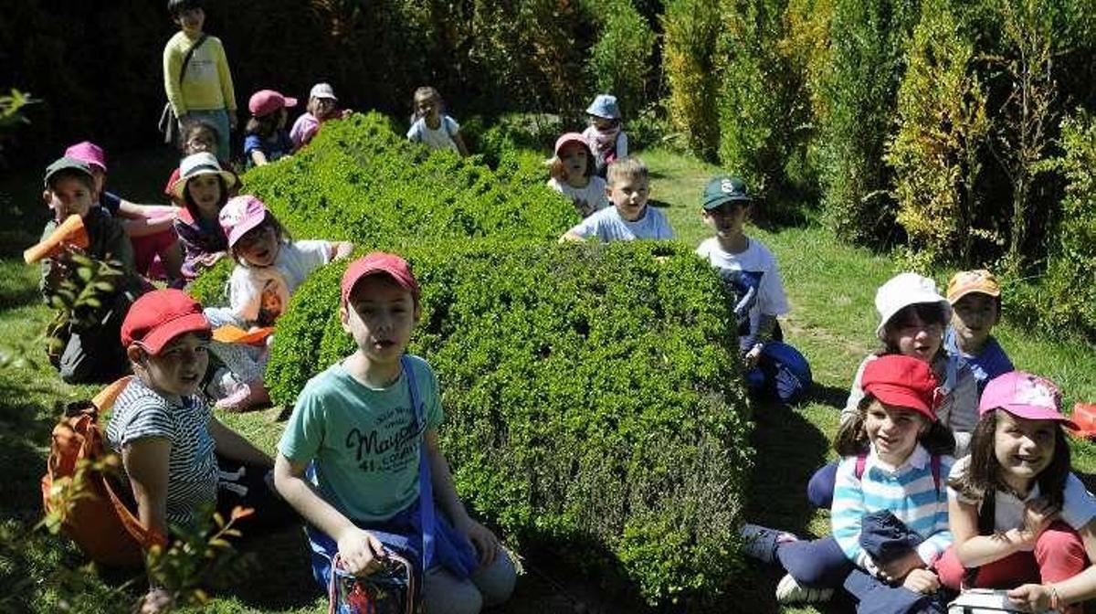 El colegio Pérez Viondi realiza una visita al Pazo de Oca
