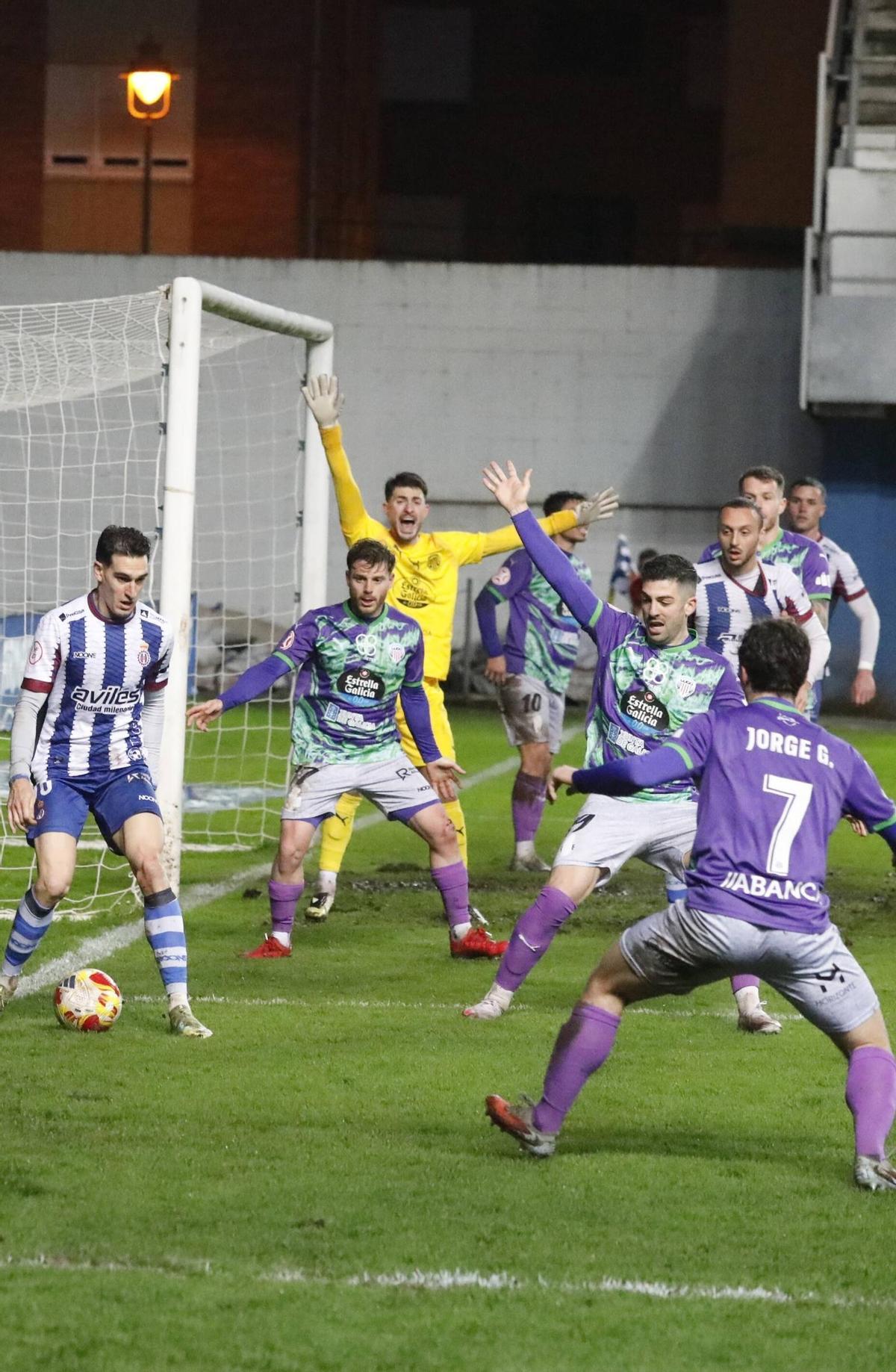 EN IMÁGENES: Las mejores imágenes del Avilés-Lugo