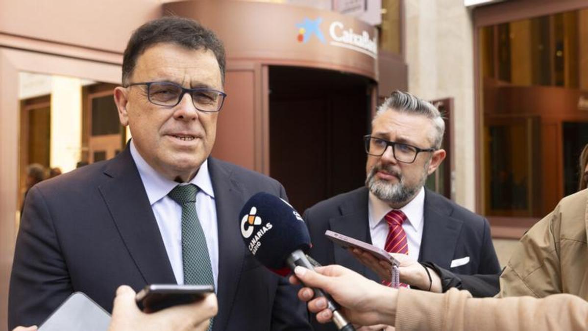 El consejero regional de Política Territorial, Cohesión Territorial y Aguas y presidente del Consejo de Administración de Gesplan, Manuel Miranda