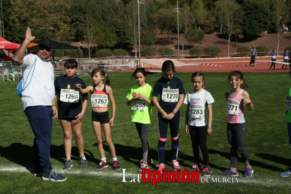 Final Cross Escolar de Lorca: Benjamin femenino