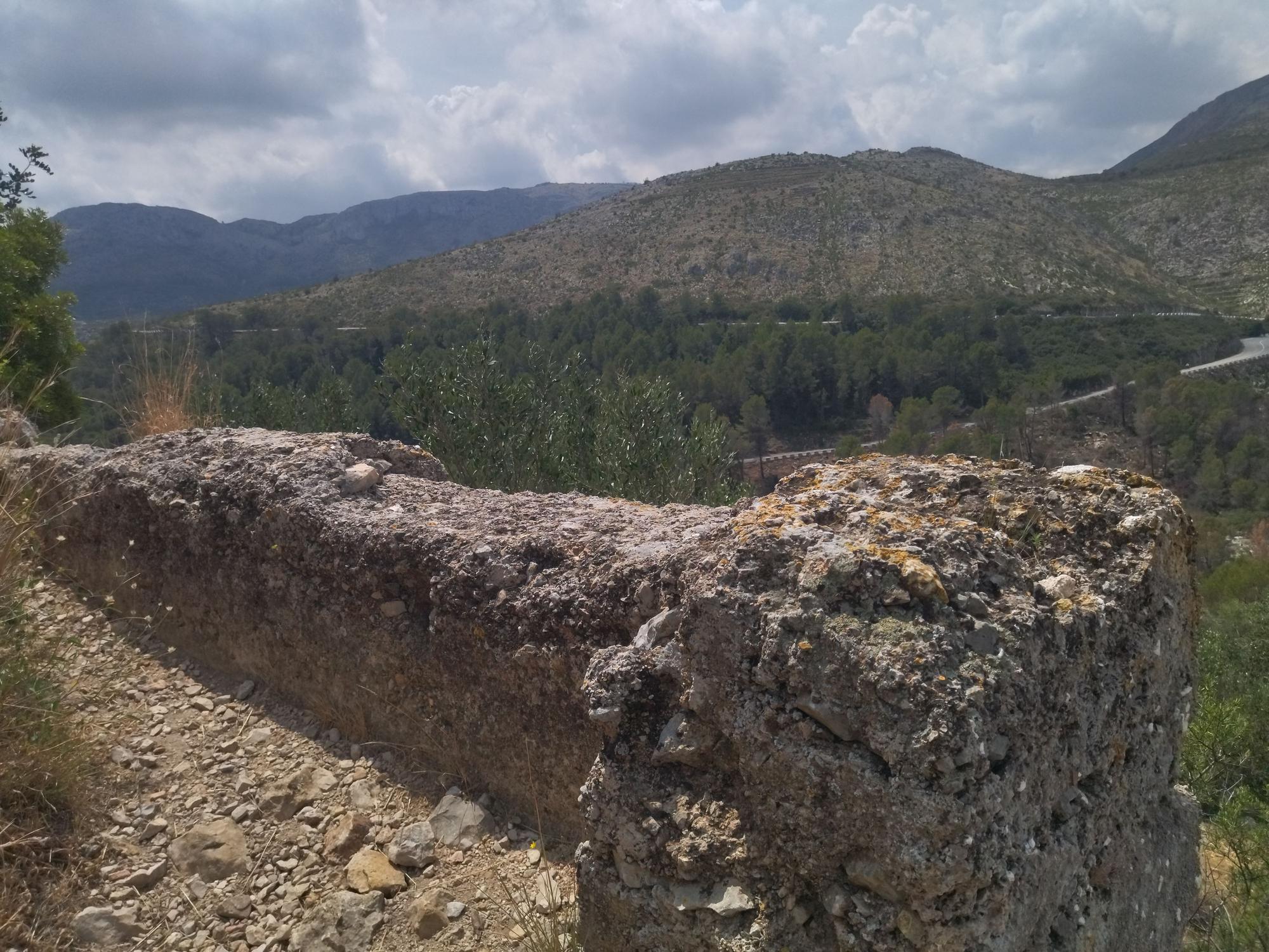 El Castell d’Ambra del siglo XIII, la gran atalaya de Pego