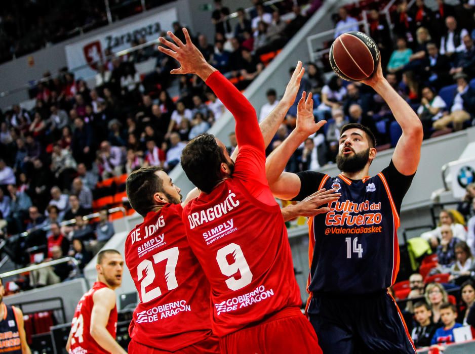 CAI Zaragoza - Valencia Basket, en imágenes