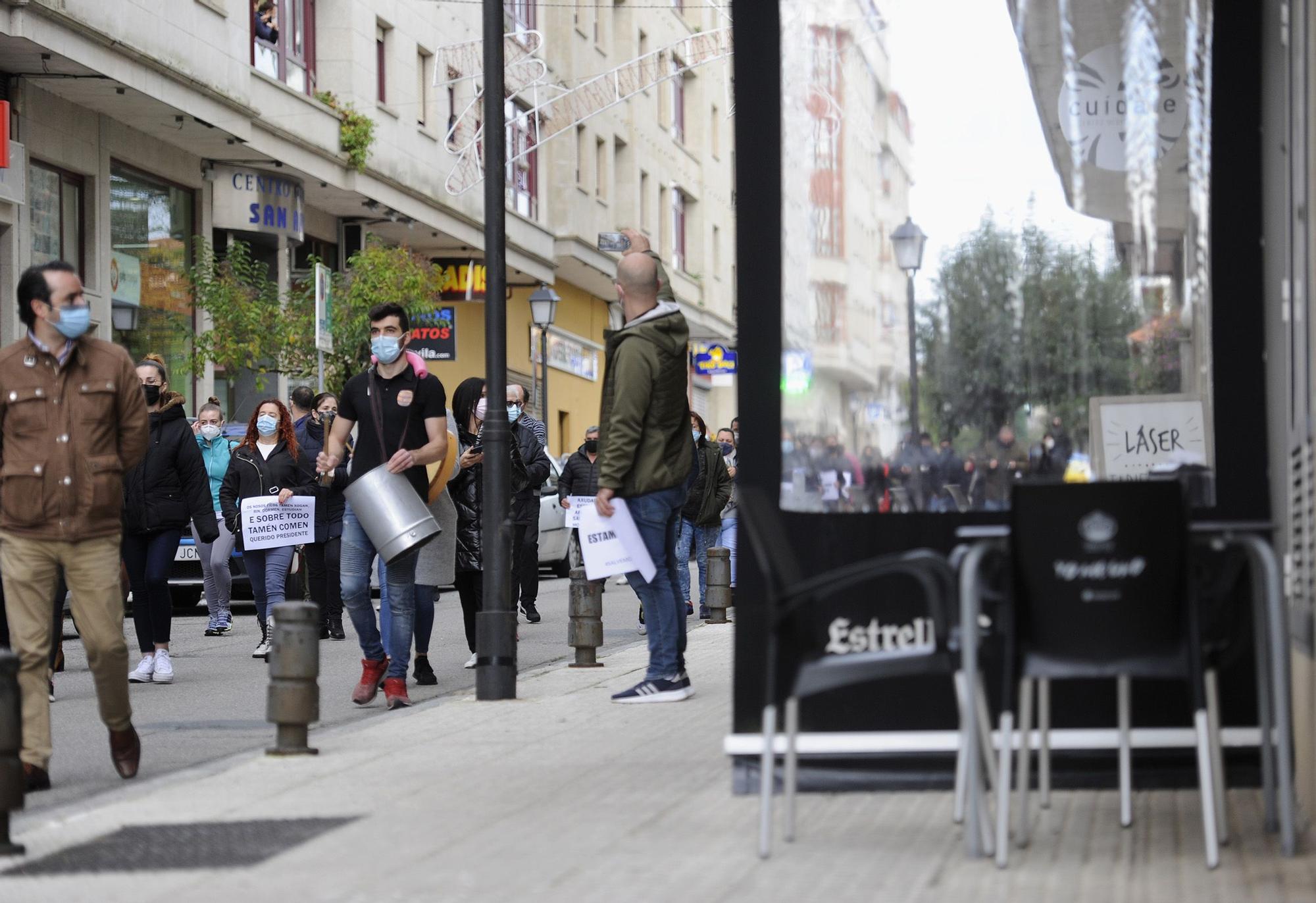 La hostelería de A Estrada sale a la calle.