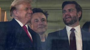 Donald Trump, Elon Musk y J.D. Vance.