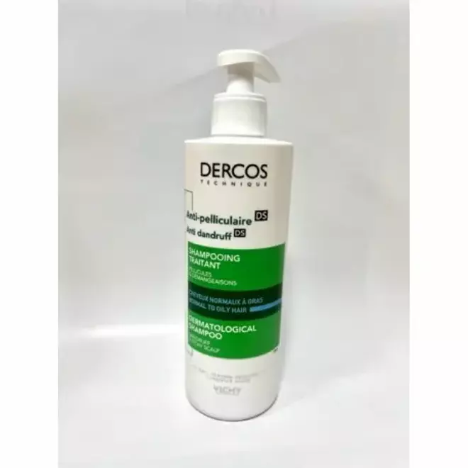 DERCOS TECHNIQUE ANTICASPA CHAMPU C GRASO 1 ENVASE 400 ML