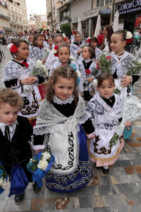 Ofrenda floral a la Virgen de la Caridad de Cartagena