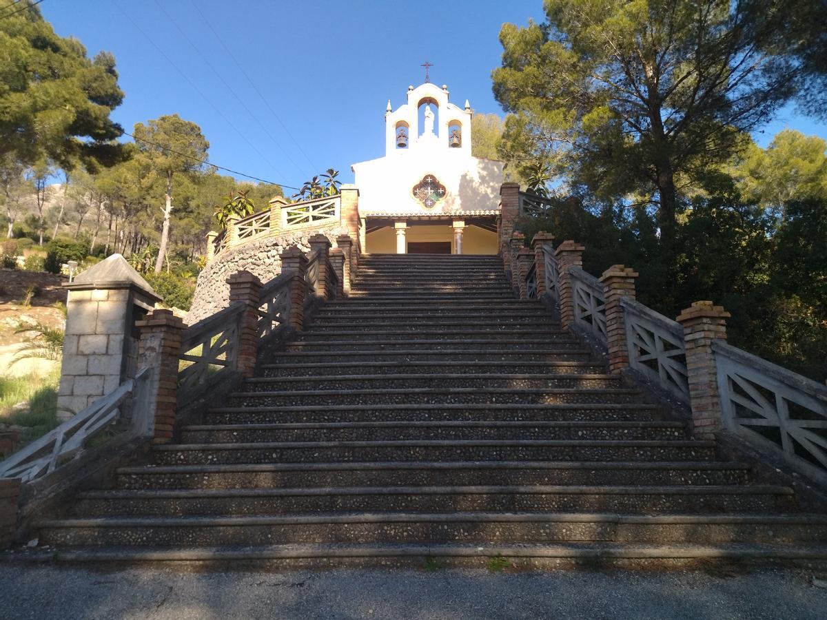 La ermita del Calvari y su impresionante escalinata