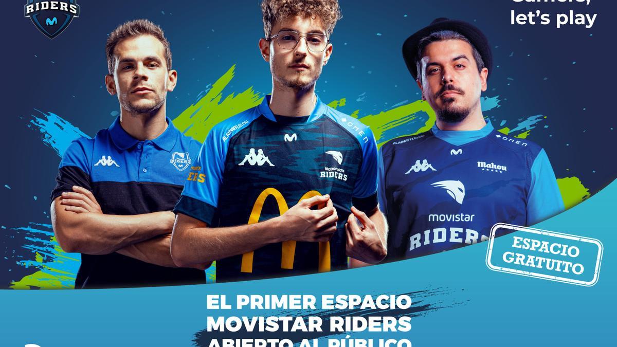 El Centro Comercial y de Ocio 7 Palmas estrena el primer espacio Movistar Riders 100% abierto al público