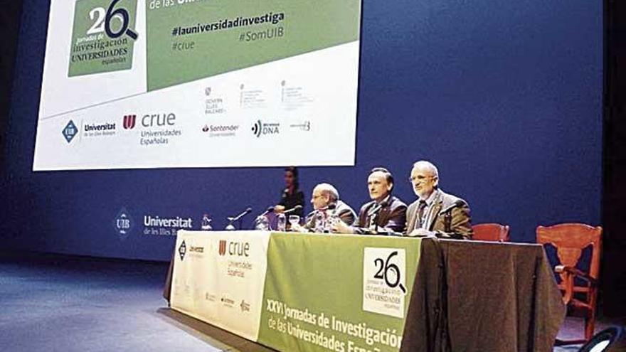 La sectorial de Investigación de la CRUE se reunió en Palma.