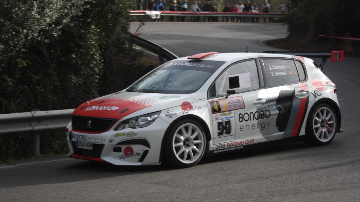 Valverde, ganador del Rally Crono Ciudad de Córdoba.