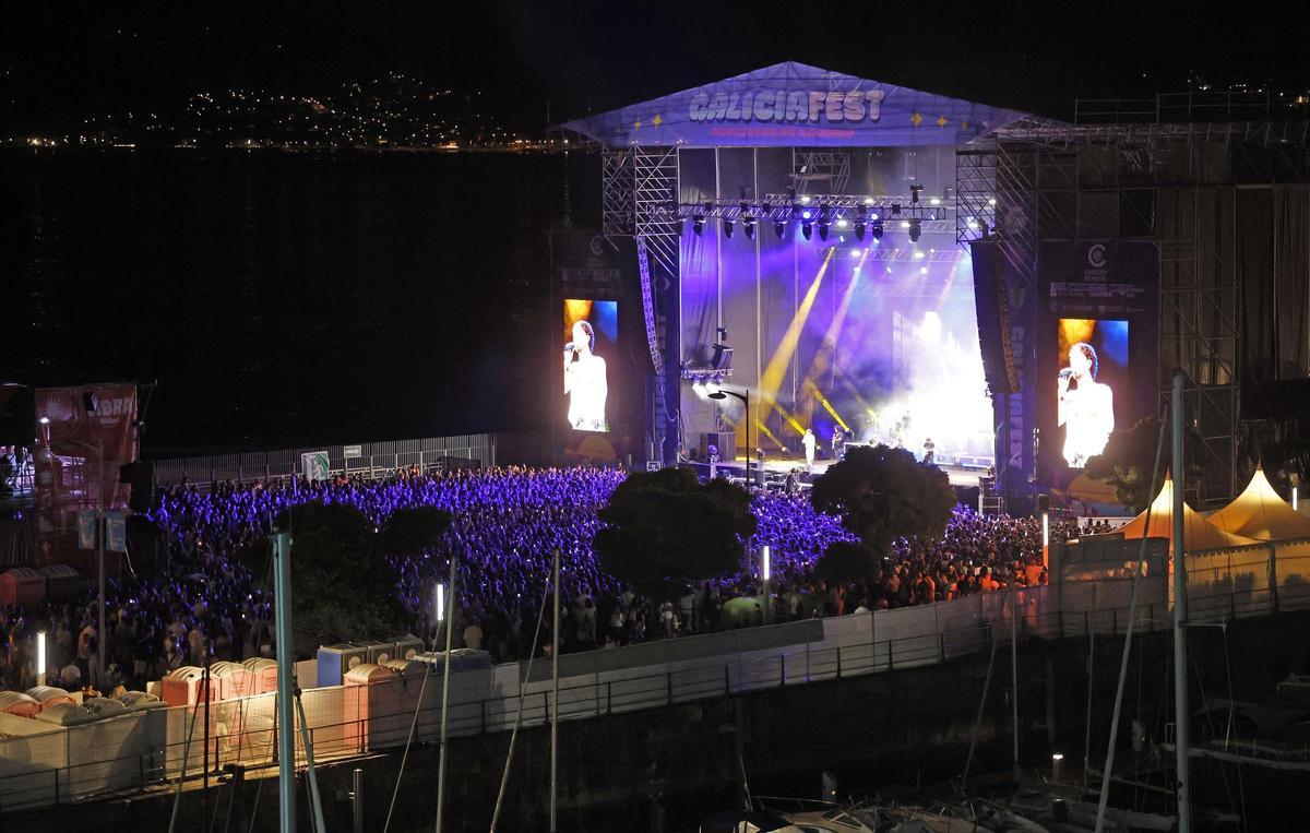 Concierto de "La Reina del Flow" en el Galicia Fest de Vigo