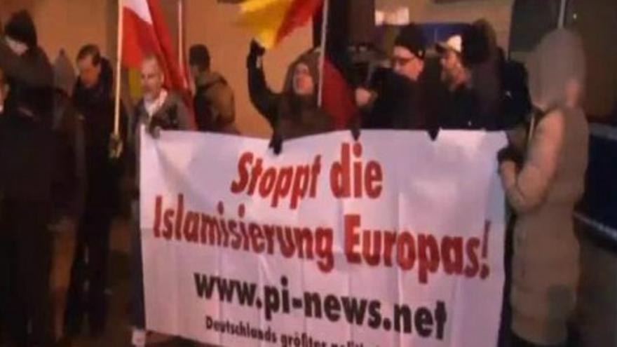 Apenas 250 personas secundan en Viena una protesta de Pegida