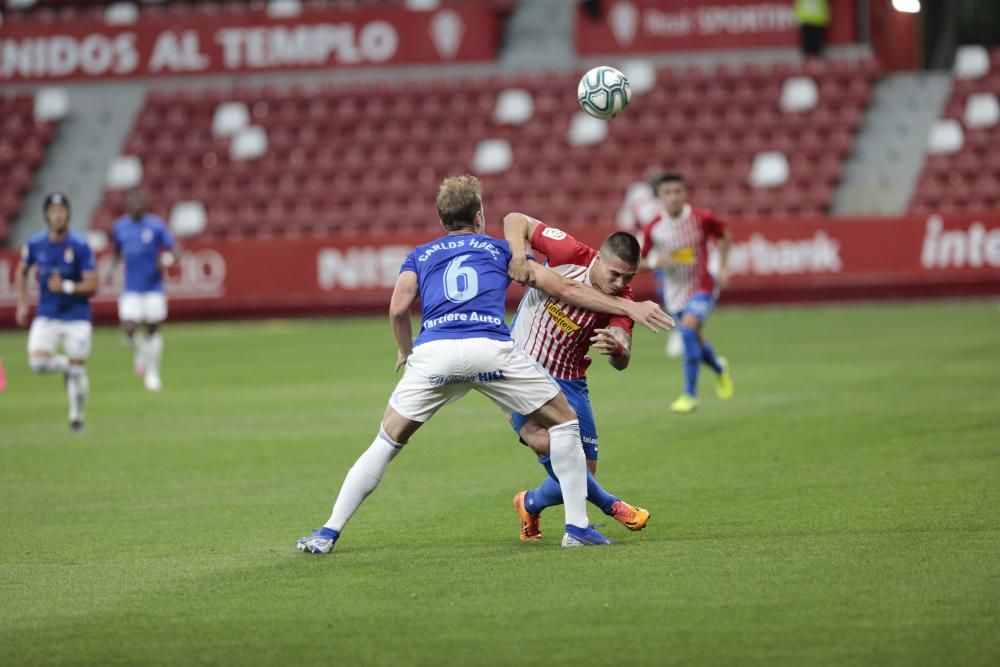 Fútbol: Así fue el Sporting-Oviedo disputado en El Molinón