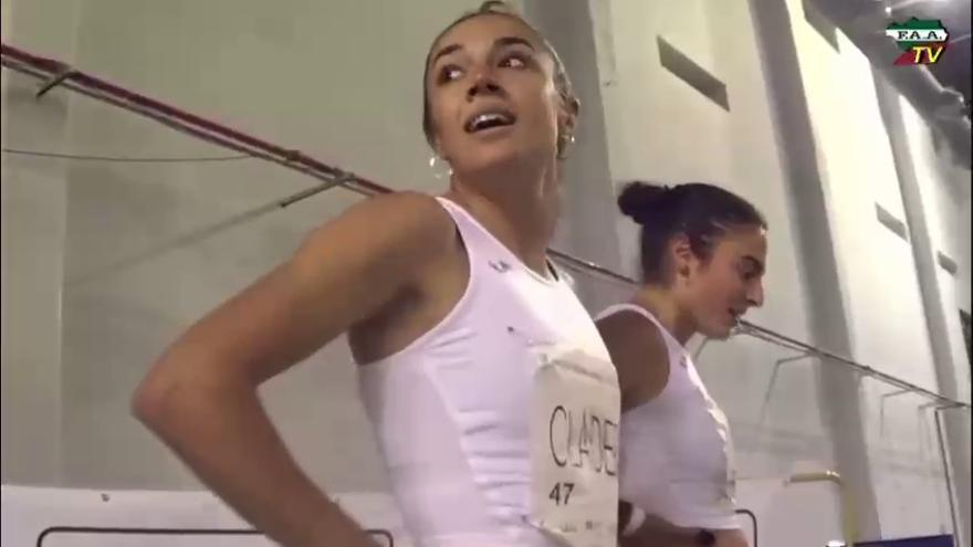 Así fue la carrera en la que Esperança Cladera batió el récord balear de 200 metros