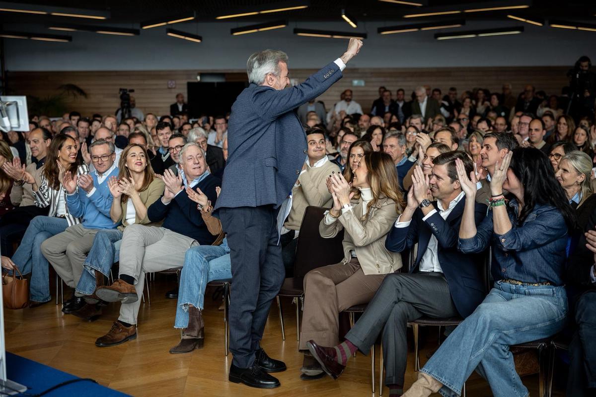 En imágenes | El PP presenta su eslogan de campaña: 'Aragón imparable'