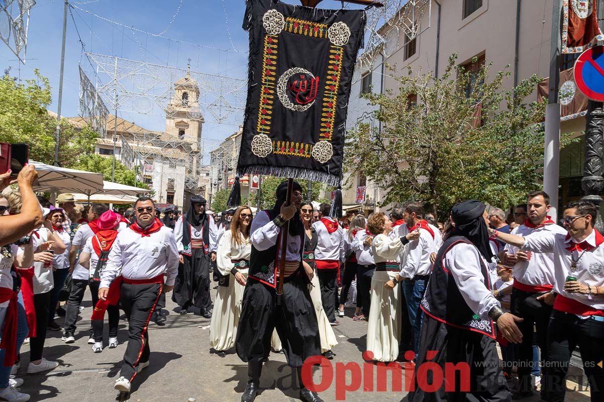 Moros y Cristianos en la mañana del dos de mayo en Caravaca