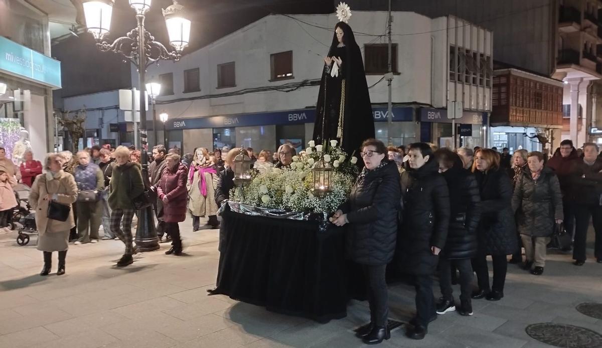 Arrancan las procesiones de Semana Santa en A Estrada | L..D.