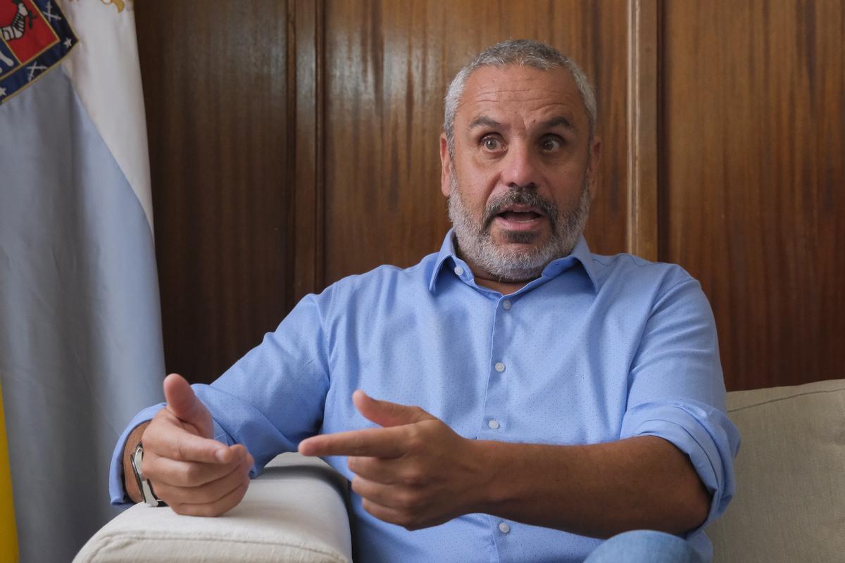 09-10-2025 SANTA MARÃA DE GUÃA. Alfredo GonÃ§alves, alcalde de Sabta MarÃ­a de GuÃ­a