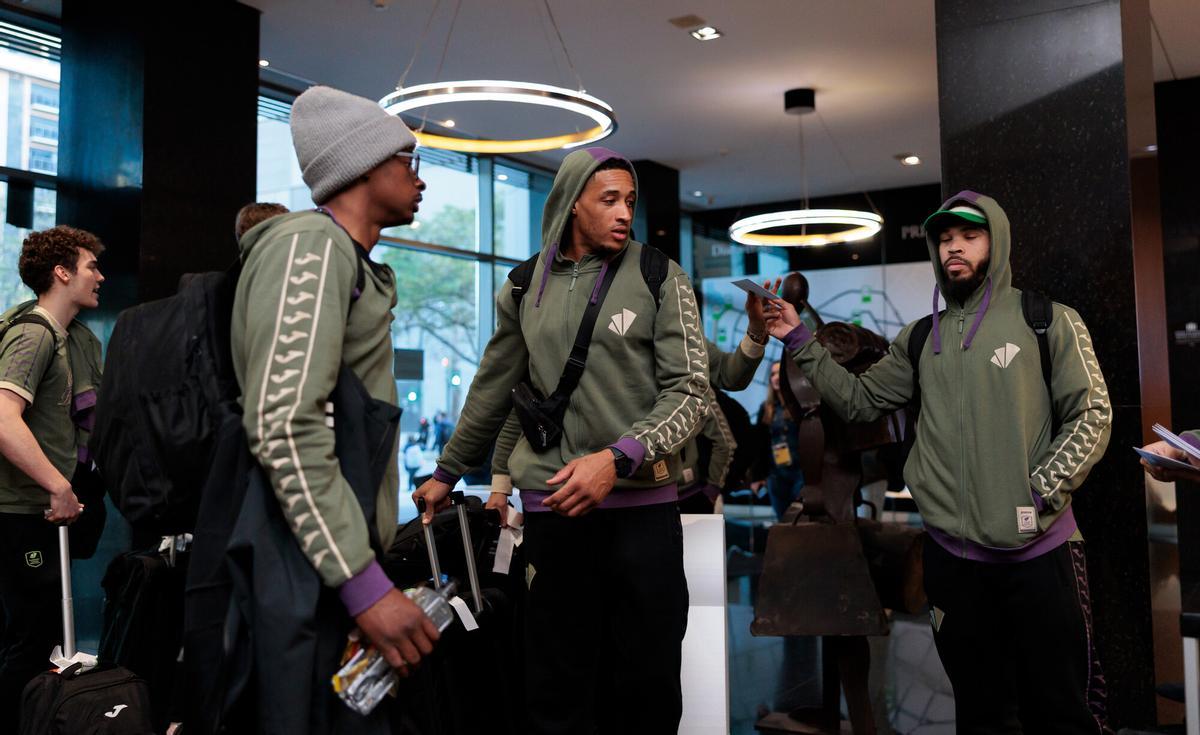 Audige, Rubit y Cobbs son tres de los cuatro debutantes en Copa por parte del Unicaja.