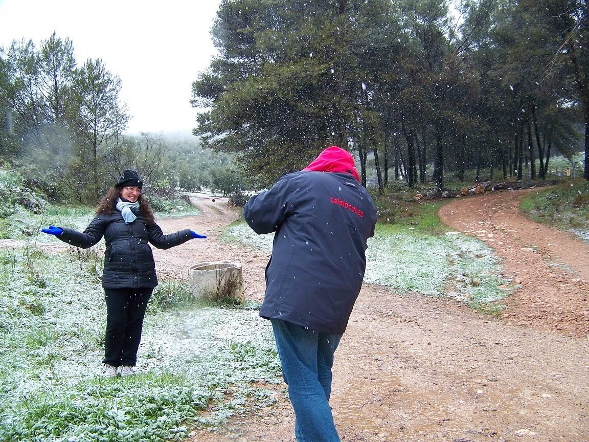 Nieve en la provincia de Córdoba