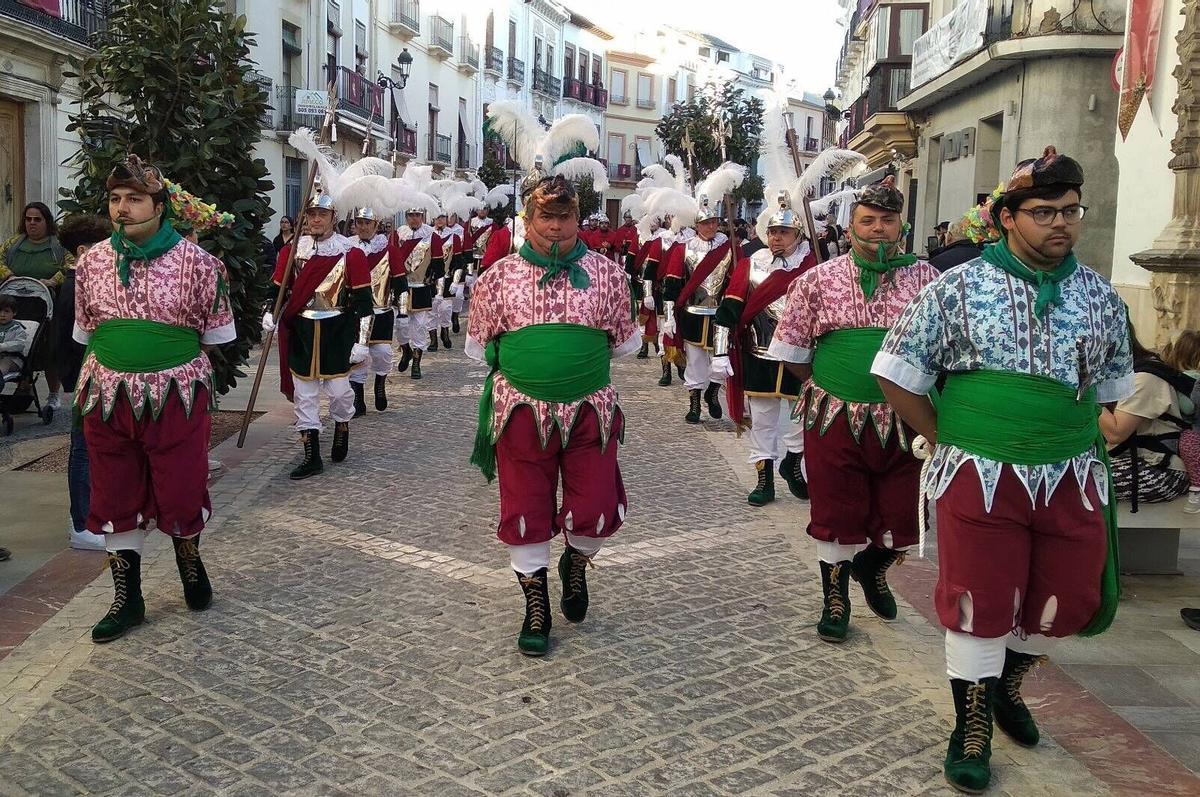 Priego. Pasacalles de la representación del Prendimiento.