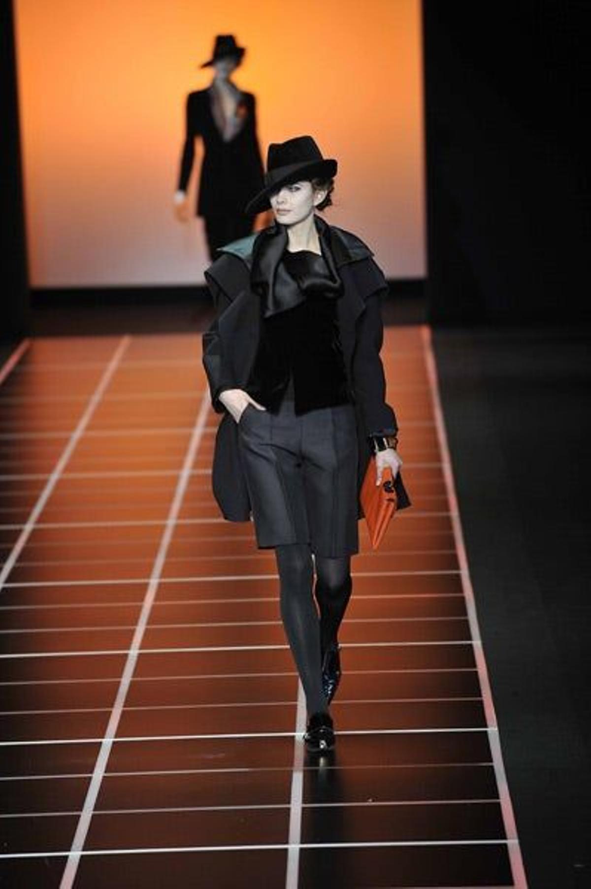 Desfile de Giorgio Armani en la Semana de la Moda de Milán