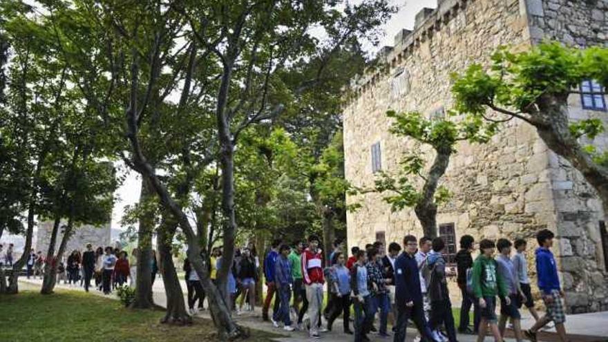 Alumnos del instituto Miraflores, en una actividad en el Ceida en 2012. / f. martínez